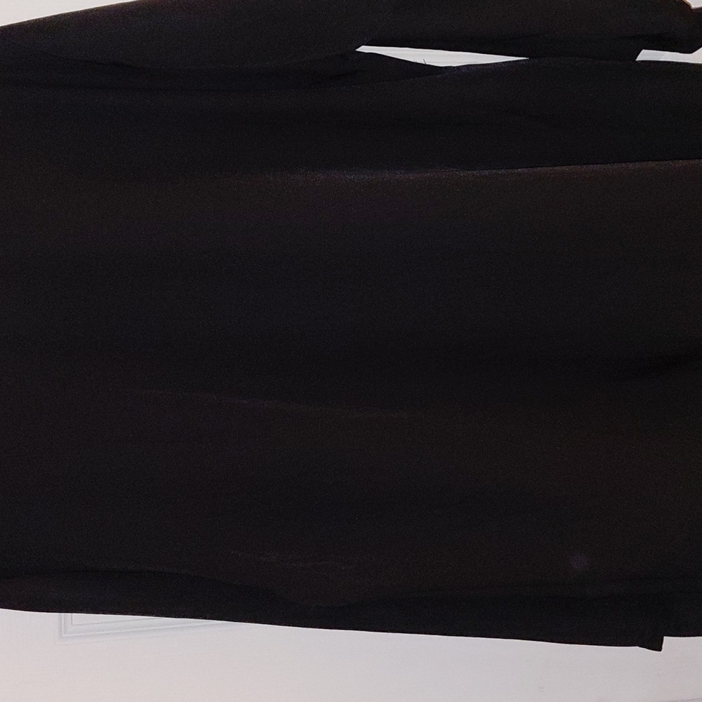 NWOT WonderWink Four-Stretch Black Lab Coats, Button Front, Pockets, 2X - Picture 6 of 6